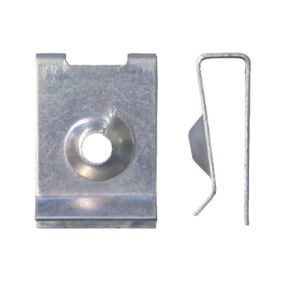 Sheet metal nut, type 3 Large bracket distance - NUT-SHTMET-VW/AUDI-(A3A)-L22,6MM-D4,8MM