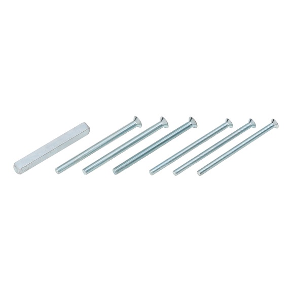 Kit de montage pour raccords de cadres tubulaires Pour les raccords de cadre tubulaire sur plaque longue - AY-MOUNTING-CH-LP-DT-60-69