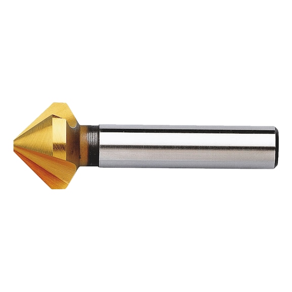 Conical countersink DIN 335C, 90°, TiN  - 1