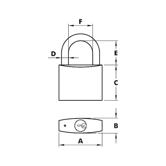 Magno padlock - 2