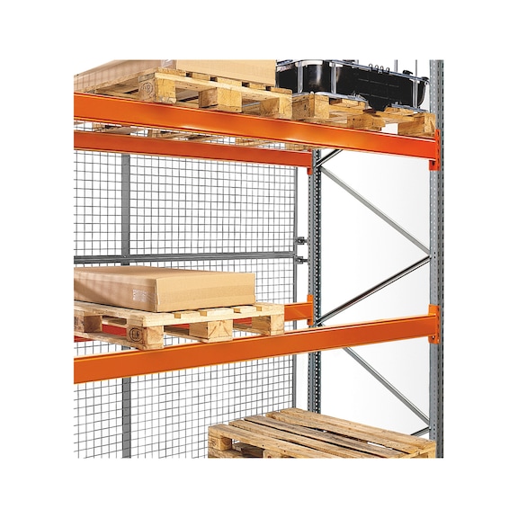 Grid back wall For pallet shelves - REARGRIDWL-F.PALTSHLF-2780X1020MM
