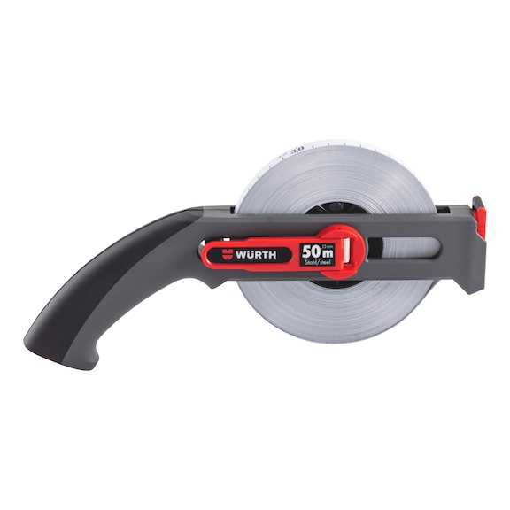 Steel frame tape measure With special tape coating for high level of wear resistance and long service life - 1
