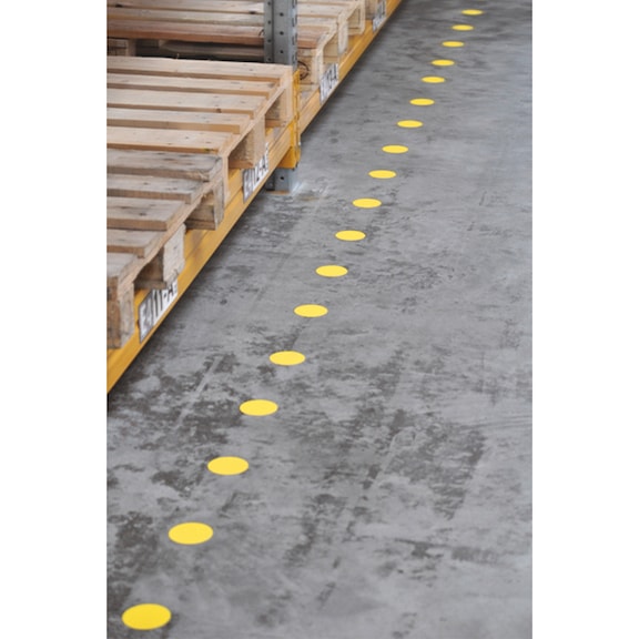 Heavy-duty floor marking Point roll - 2