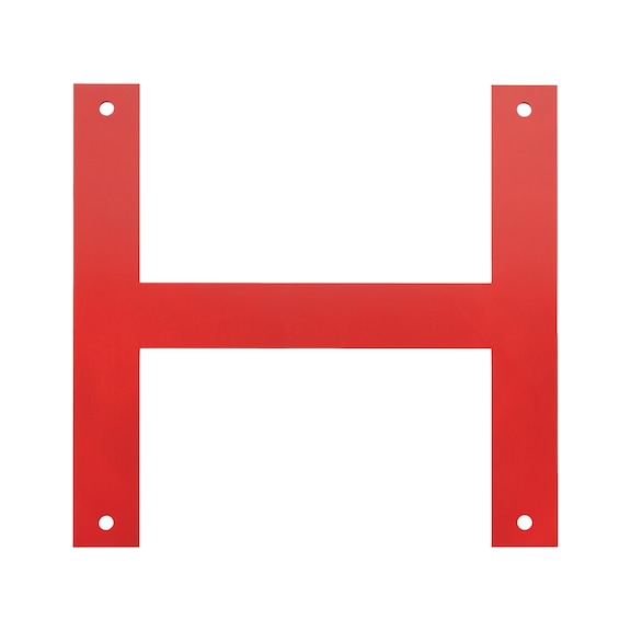 H-Konsole für die Laibungsbefestigung