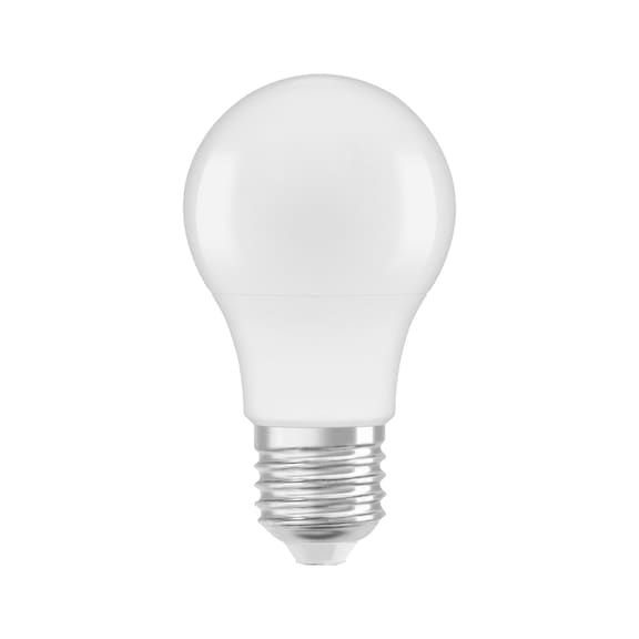 LED light E27 pear shaped, non-dimmable Osram