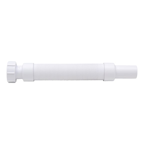 Flexible hose for washbasins Polypropylene white