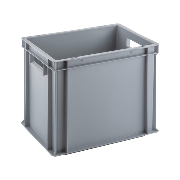 Euro containers - ECONT-PLA-GREY-400X300X320MM