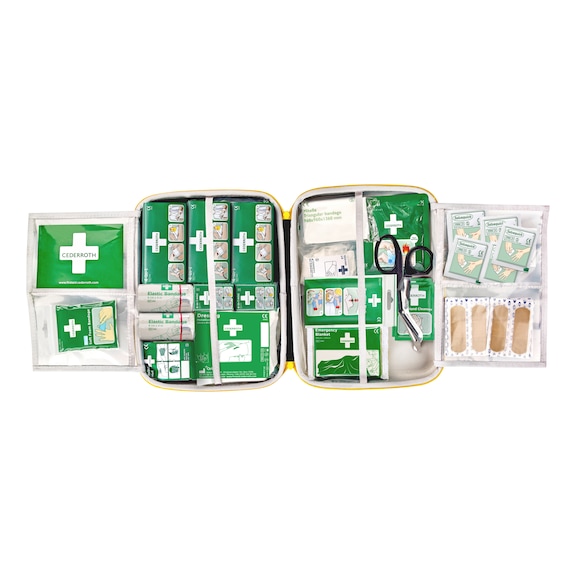 First-aid bag L, Cederroth 16 pieces