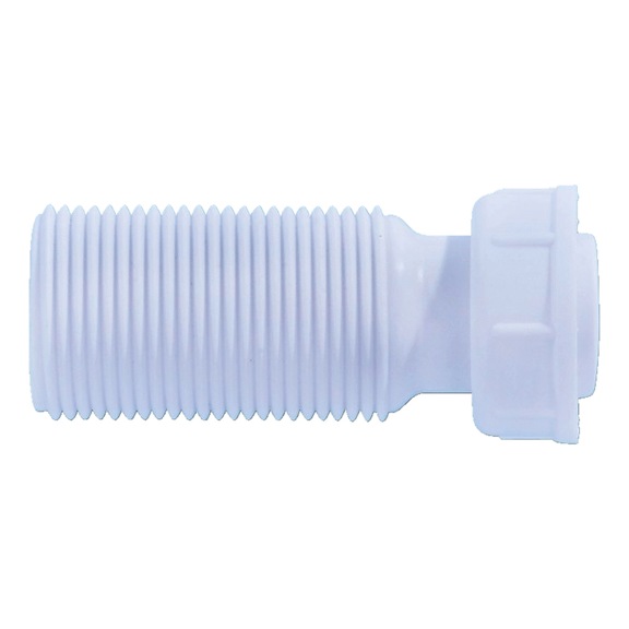 Extension for flush-mounted trap Polypropylene white - EXT-F.FMO-SIPH