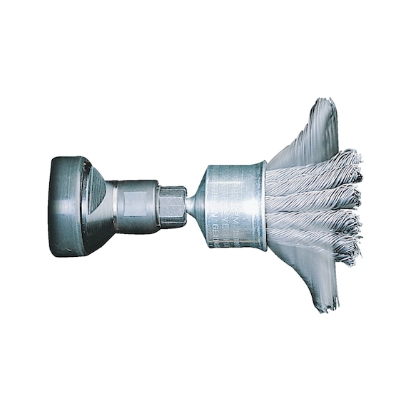 Spindle-mounted wheel brush/wire end brush, sst - 3