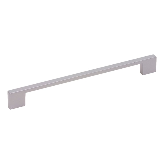 Designer furniture handle D handle, edged - 1