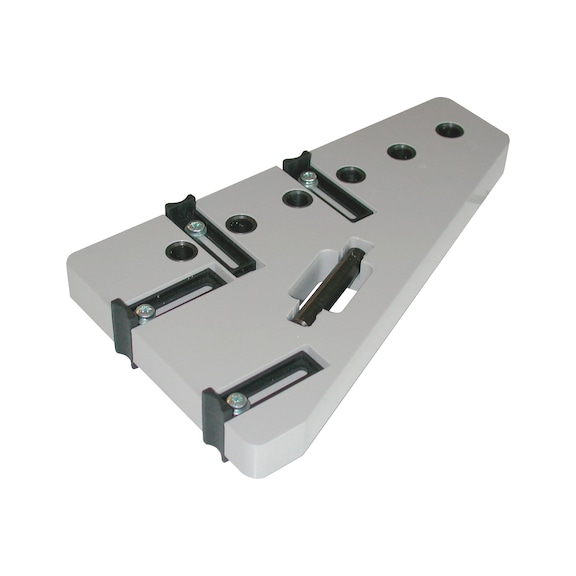 Front drilling jig, plastic