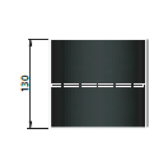 MUFFE NUT/NUT M.KONDENZRING Ø130-NERO L. - MUFFE-NUT/NUT-M.KONDENZRING-Ø130-NERO-L.