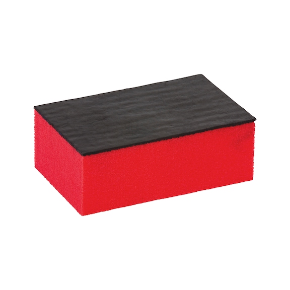 Clay series cleaning sponge - POLSPNG-BLACK-L110-W70-H40