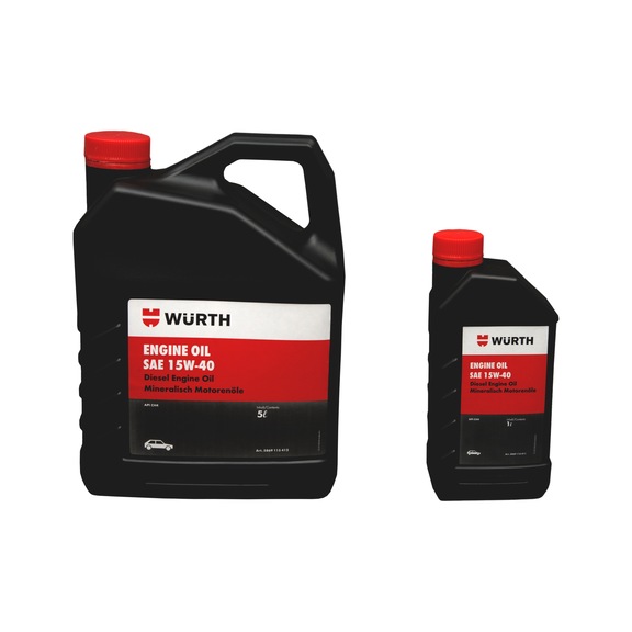 Diesel Engine Oil 15W-40 API CH4 - ENGOIL-15W40-CH4-15LTR