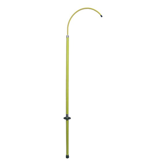 Rescue pole with hook