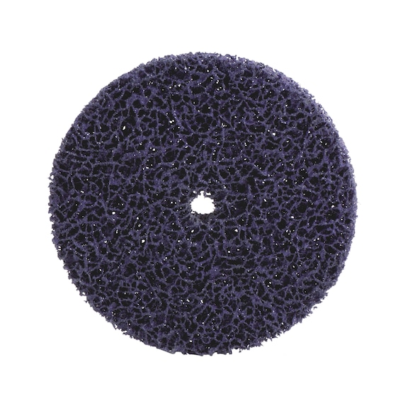 Disco lã abras. nylon roxo c/ mandril substituível - DISCO DE NYLON ZEBRA ROXO D.150MM