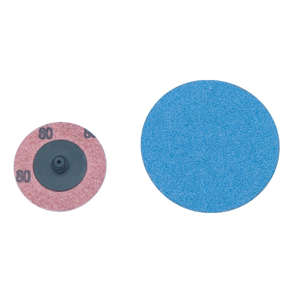 Small abrasive mini fibre disc - FBRDISC-MINI-ZC-G60-D75MM