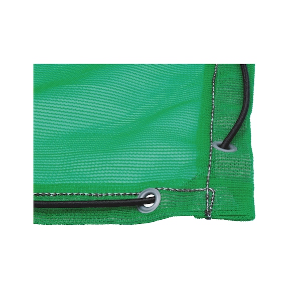 Container tarpaulin Made of breathable material - SAFETARPA-CONT-ROP-GREEN-3,1X7M