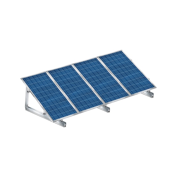 Triangolo solar per creare una certa inclinazione dei pannelli fotovoltaici su superfici piane - 7
