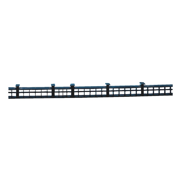 Eaves ventilation strip without comb