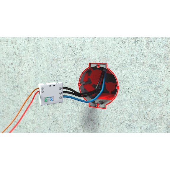 Membrane appliance connection box for concrete - 10