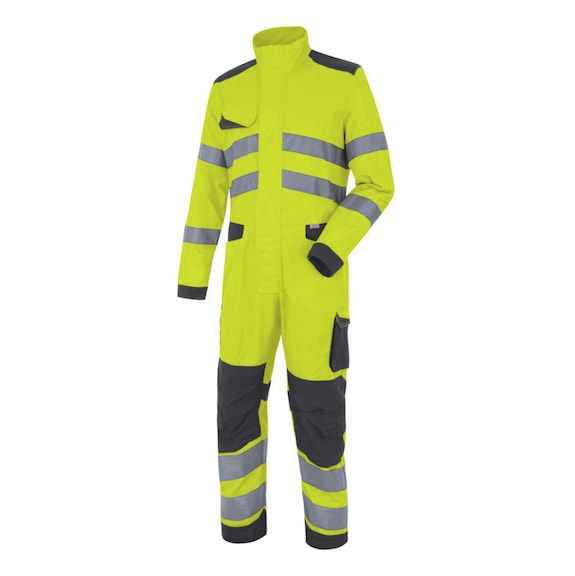 High-visibility work overalls Fluo Industrial - REFLEX OVERAL FLUO ŽLTÝ L