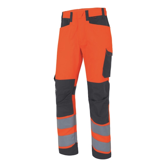 High-visibility trousers Fluo industrial - NOHAVICE REFLEX FLUO INDUSTR ORANŽOVÉ 62