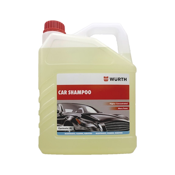 Foam shampoo for cars High-concentrated