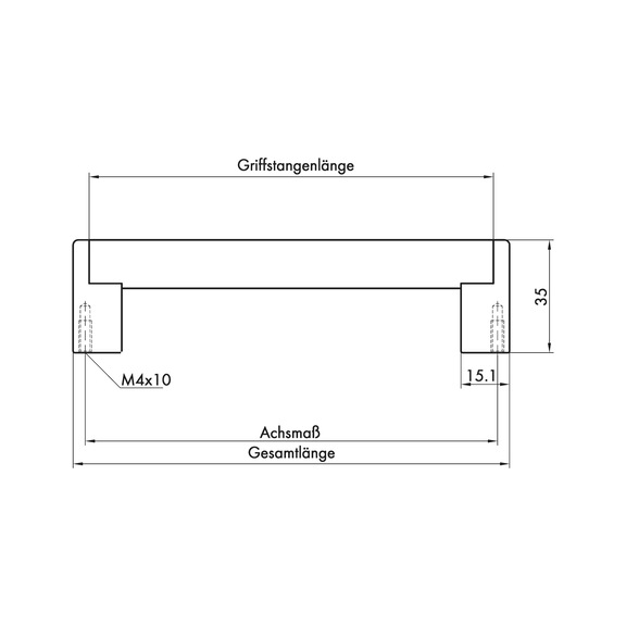 Maniglia per mobili di design Ad arco MG-ZDAL 2 - 3