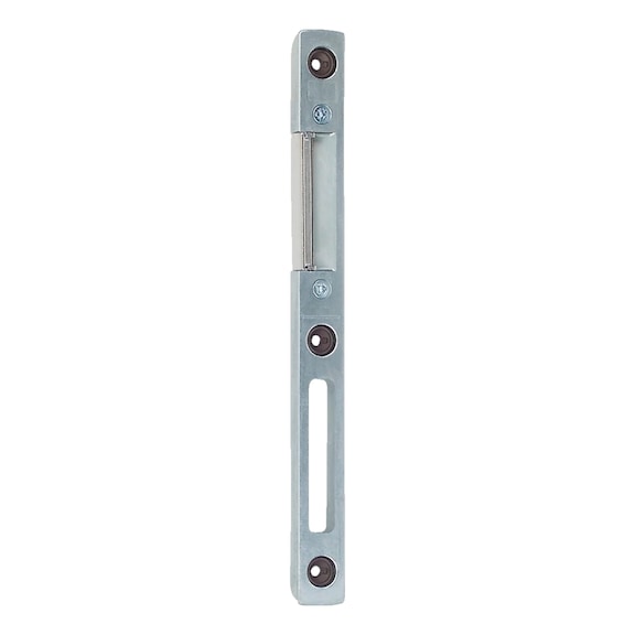 Central locking plate for recessing - AY-MIDDLELOCKPLATE-DRLOK-R-SILV-4-10-ACH