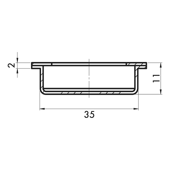 Shell design handle, round MUG-A 1 - 8