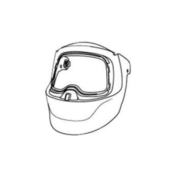 Welding helmet, accessories - 3M-HOLDERFRAME-INSIDEFUER-KSSS-570895