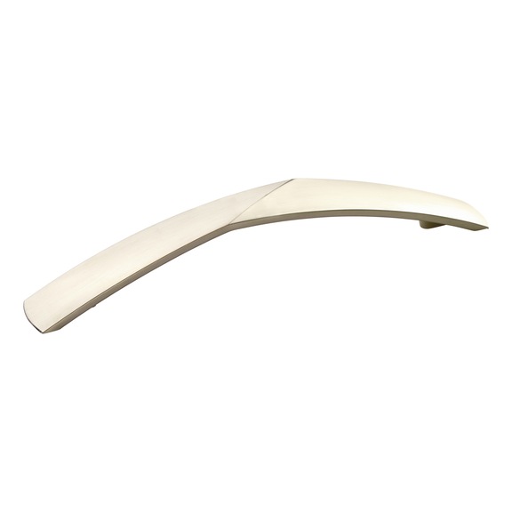 MG-ZD 7 segmented-bow designer furniture handle Made from die-cast zinc - HNDL-SEGMBOW-MG-ZD7-SSTCOL-160MM