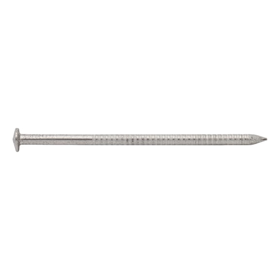 Wire nail stainless steel rose head groove shaft - 1