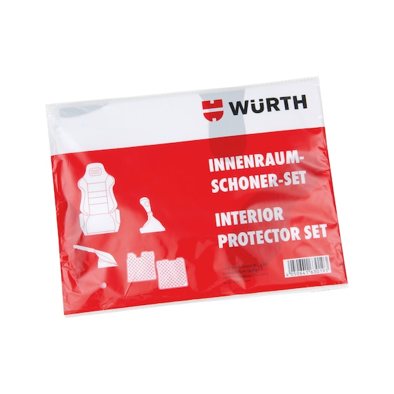 Vehicle int. protect. set, 4 pcs in a plast. bag - PROTECTIVE FOIL INTERIER
