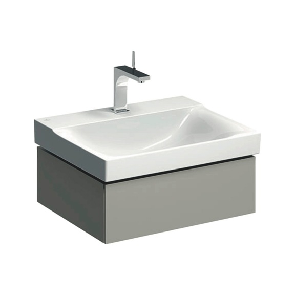Mobile Xeno2 per lavabo con un cassetto GEB - XENO2-MOBILE-60-,-GRIGIO-OPACO