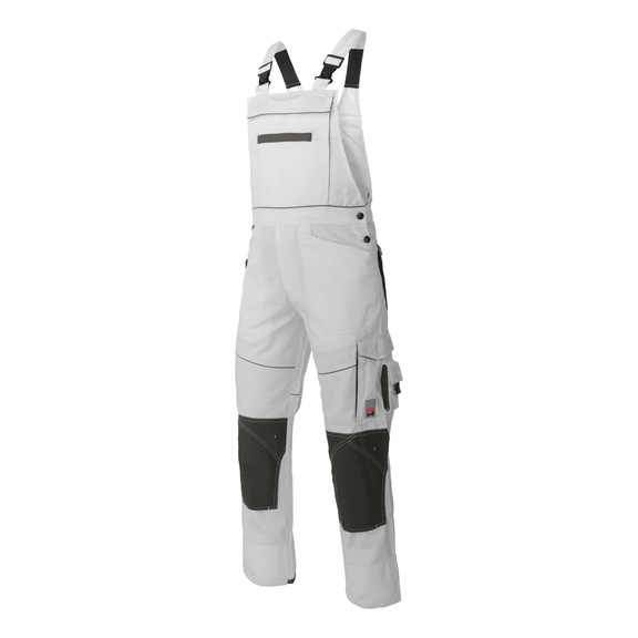 Starline Plus work dungarees - WORK BIB PANTS STARLINE PLUS WHITE 48