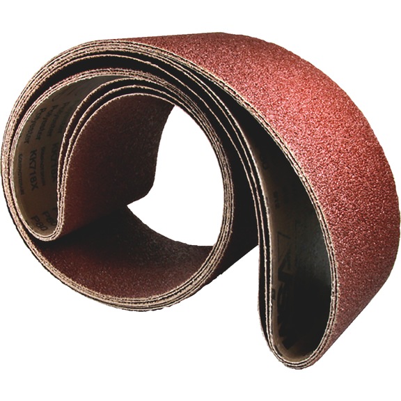 Cloth-backed sanding belt corundum VSM KK718X