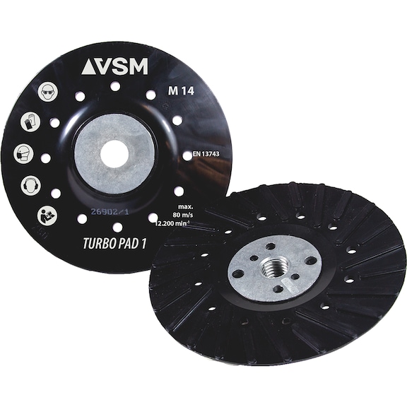 Backing pad vulcanised fibre disc ZFT1 VSM