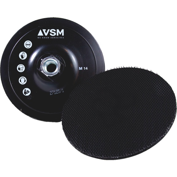 Support plate fleece disc ZVL VSM