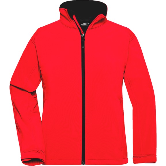 Arbeitsjacke Softshelljacke Damen Daiber JN137 - DA-SOFTSHELL-JN137-ROT-G-ELIT-XL-NSP