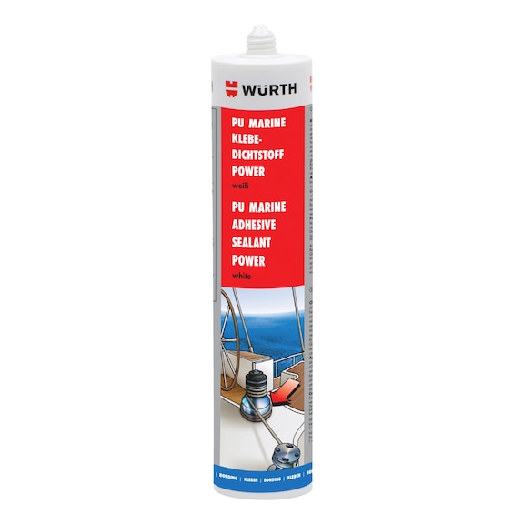 PU Marine Klebedichtstoff Power - KONSTKLEBST-(MARINE-POWER)-WEISS-310ML