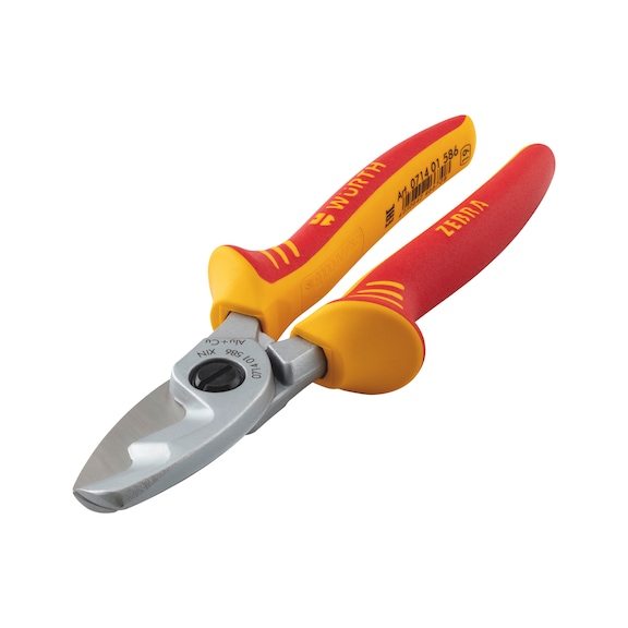 VDE cable shears with dual blade - 5