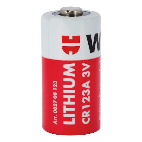 Lithium-Batterie - BATT-LITHIUM-CR123A-3.0V