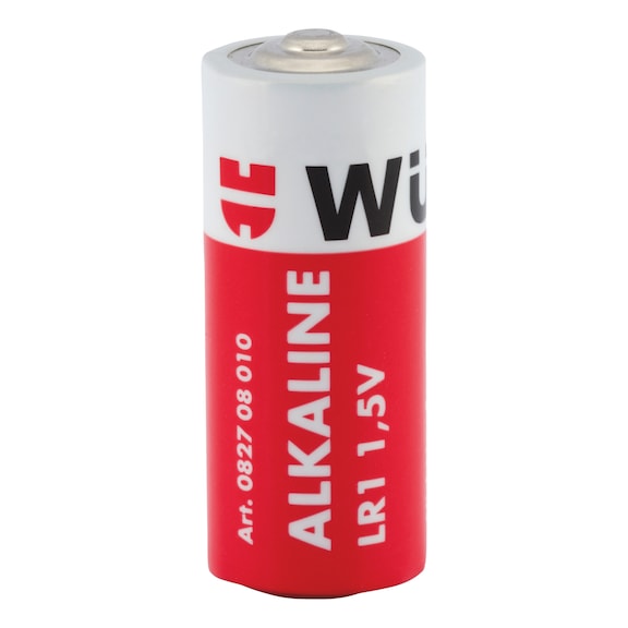 Batteria alcalina, LR1