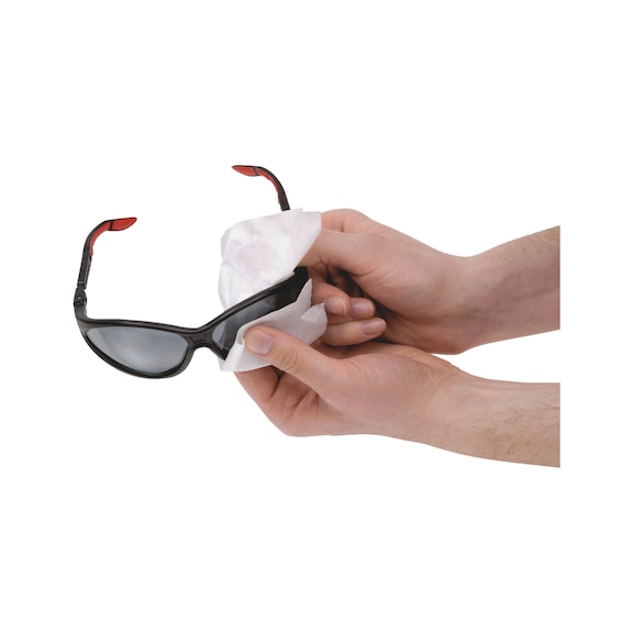 Lingette nettoyante pour lunettes - LINGETTE NETTOYANTE
