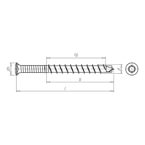 ASSY<SUP>®</SUP>plus A4  Decking construction screw - 2