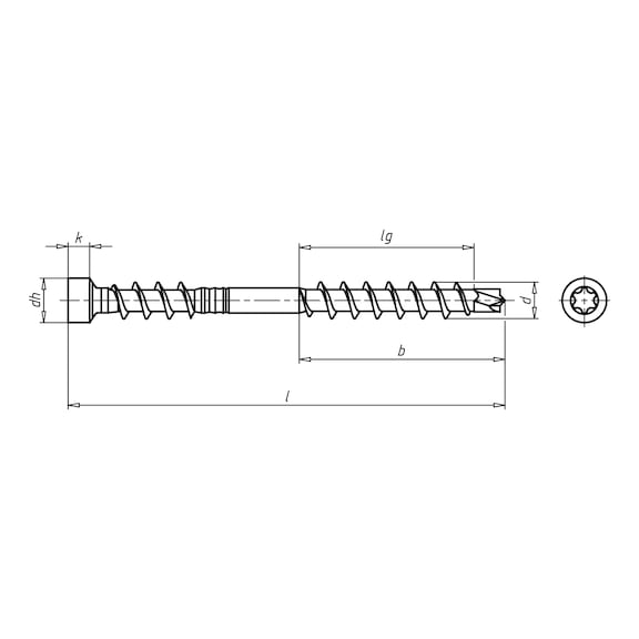 ASSY<SUP>®</SUP>plus A2 Decking construction screw - 2