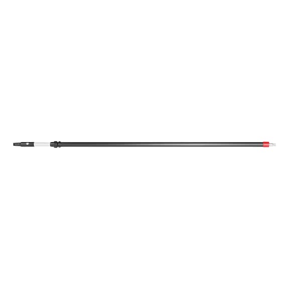 2 Scacciamosche Telescopici In Acciaio Inox – Manico Regolabile 26-72 Cm (nero E Blu)